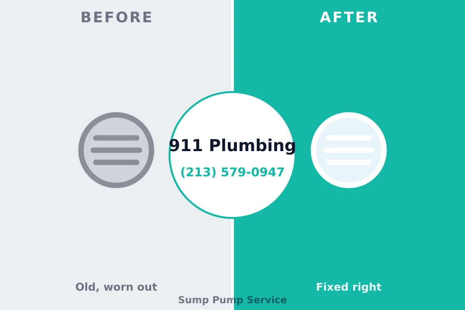 Before and after: plumbing repair Crawford, GA